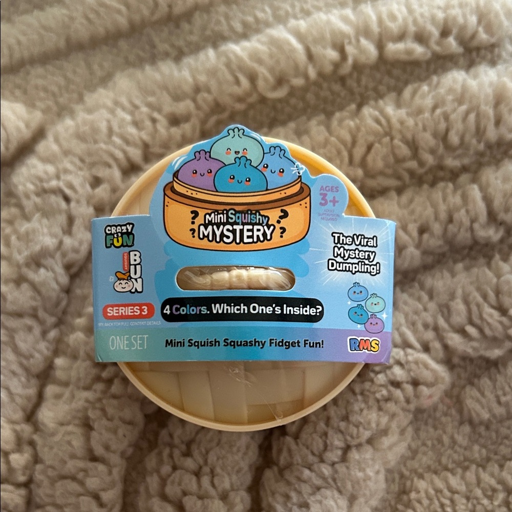 Mini Squishy Mystery Dumpling Toy